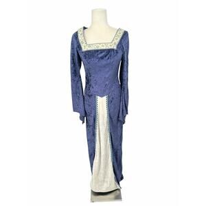 Adult Women Maid Marian Medieval Renaissance Robin Hood Halloween Costume Dress